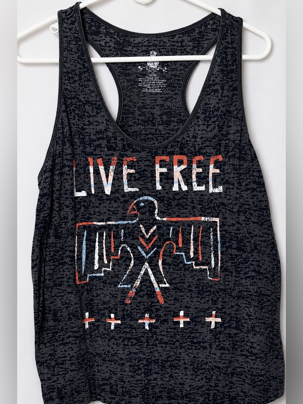Jerry Leigh Junior Girls Live Free Graphic Tank Top Size XXL